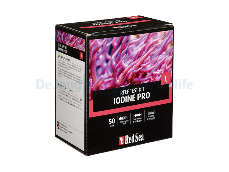Red Sea Iodine Pro Test Kit DecOcean